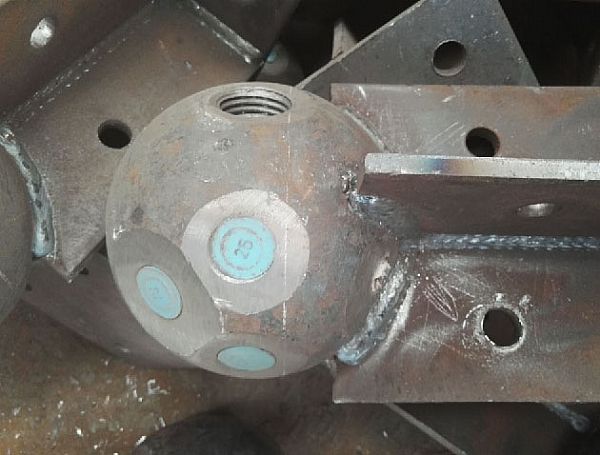 锡林格勒盟螺栓球球塞，网架配件