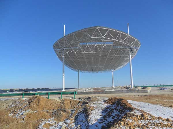 锡林格勒盟加油站网架工程